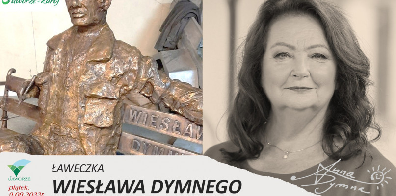 Otwarcie ławeczki Wiesława Dymnego w Jaworzu