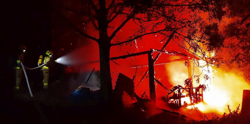 W Czańcu spalił się budynek mieszkalny. Straty są ogromne