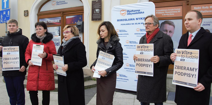 Tak dla in Vitro - zbiórka podpisów pod projektem obywatelskim