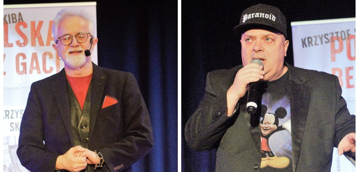 150 minut rubasznego rechotu publiczności. Henryk Sawka i Krzysztof Skiba w roli stand-uperów