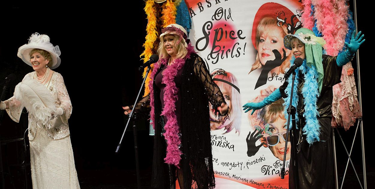 Trio "Old Spice Girls" - Emilia Krakowska, Lidia Stanisławska i Barbara Wrzesińska
