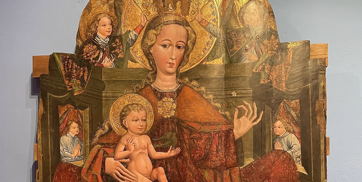 Madonna z poziomką / Muzeum w Żywcu