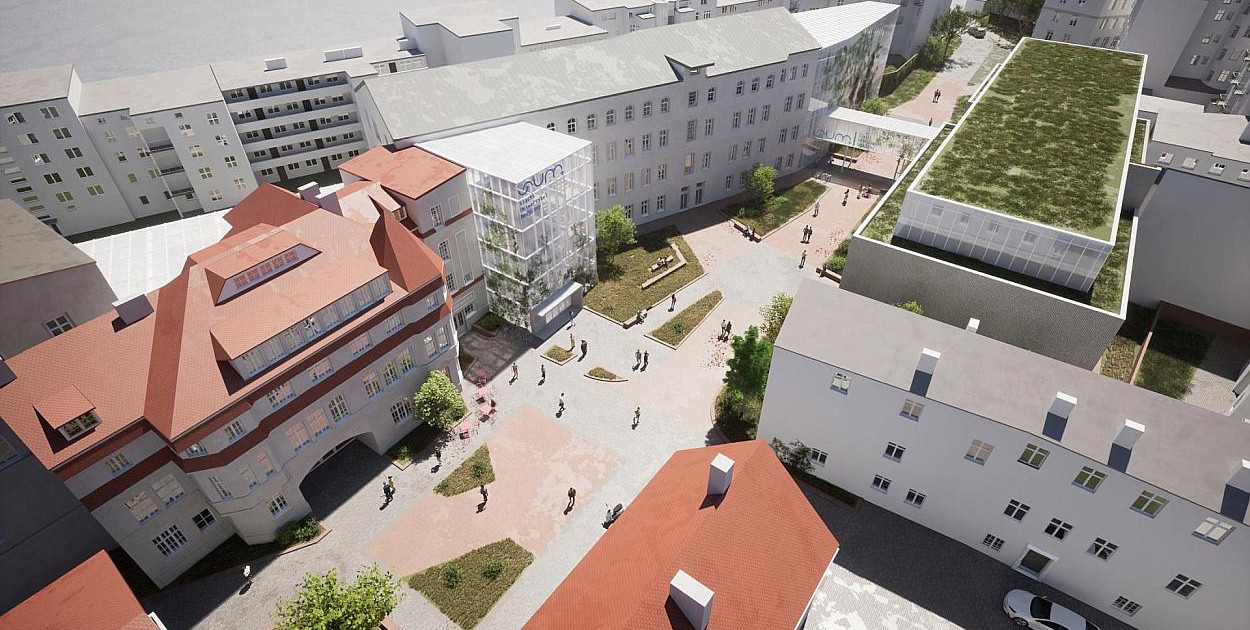 Nowy plac Fabryczny / wizualizacja