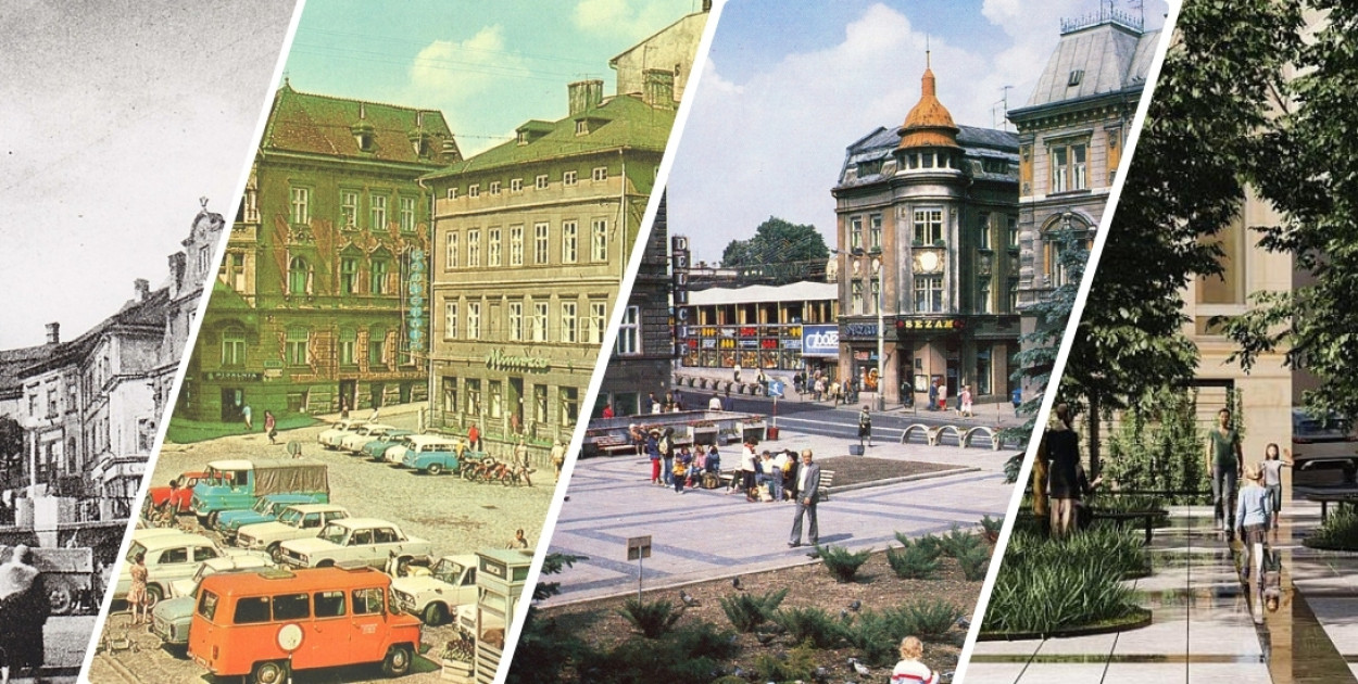 Jak zmieniał się plac Chrobego
