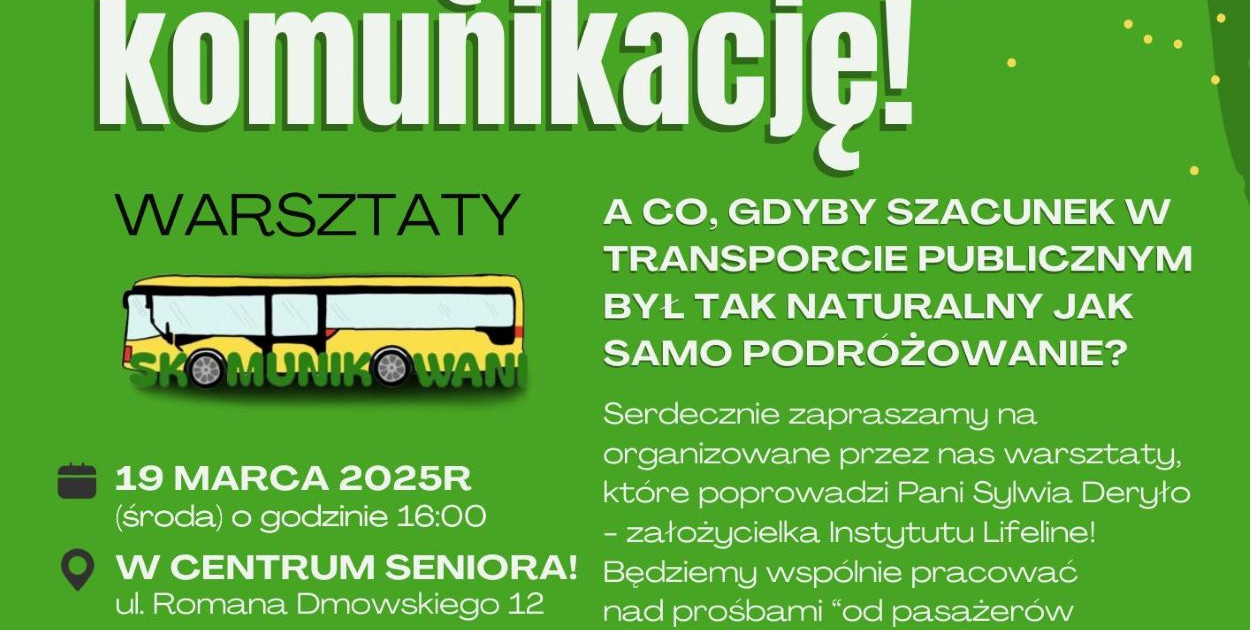 Młodzież z Bielska-Białej promuje szacunek w transporcie publicznym