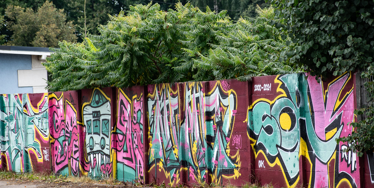 BB GRAFFITI JAM ulica Grażyńskiego w Bielsku-Białej