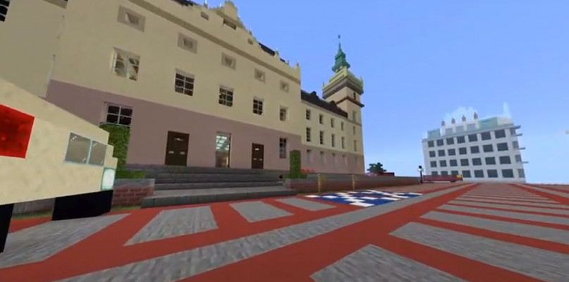 Bielski Ratusz w świecie Minecraft