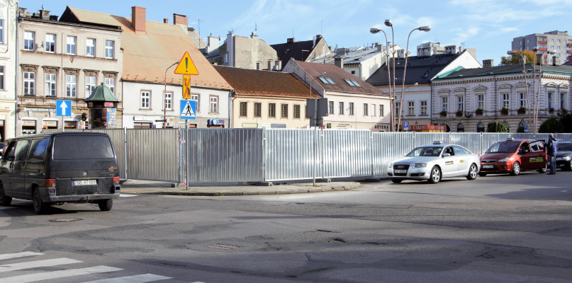 Rozpoczęła się przebudowa placu Wojska Polskiego w Bielsku-Bialej