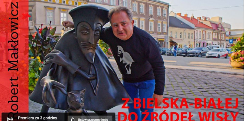 Robert Makłowicz odwiedził we wrześniu Bielsko-Białą