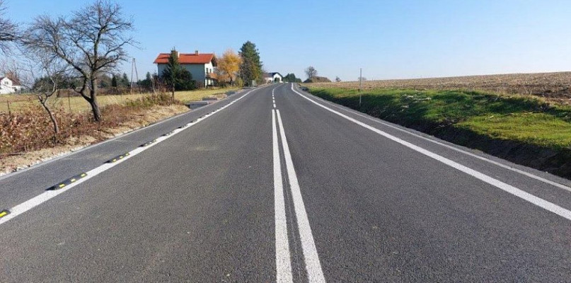 Droga Międzyrzecze Dolne - Mazańcowice oddana została do użytku.