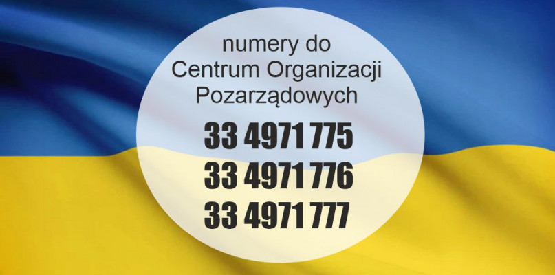 Działają już numery infolinii do Centrum Organizacji Pozarządowych w Bielsku-Białej