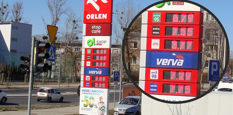 Stacja paliw Orlen ulica Warszawska