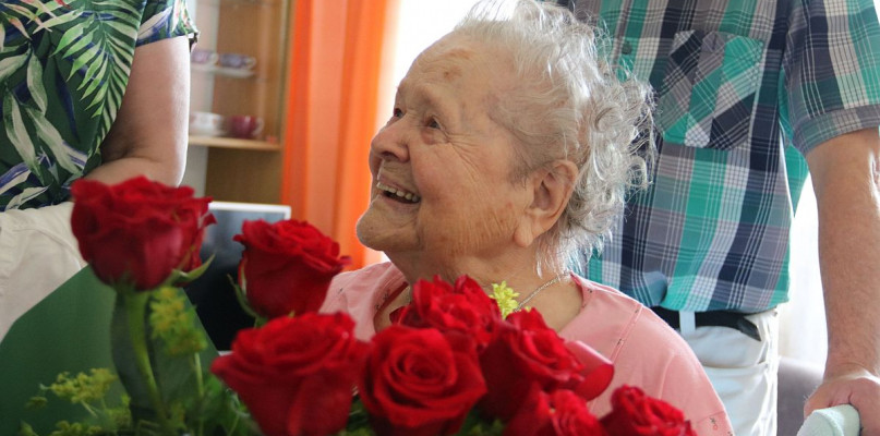 Paulina Mrzygłód 100 lat ukończyła 11 czerwca. Jubilatka urodziła się w Rybarzowicach.