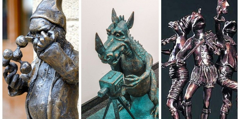 Prototypy figur z Wrocławia, Krakowa i Bielska-Białej