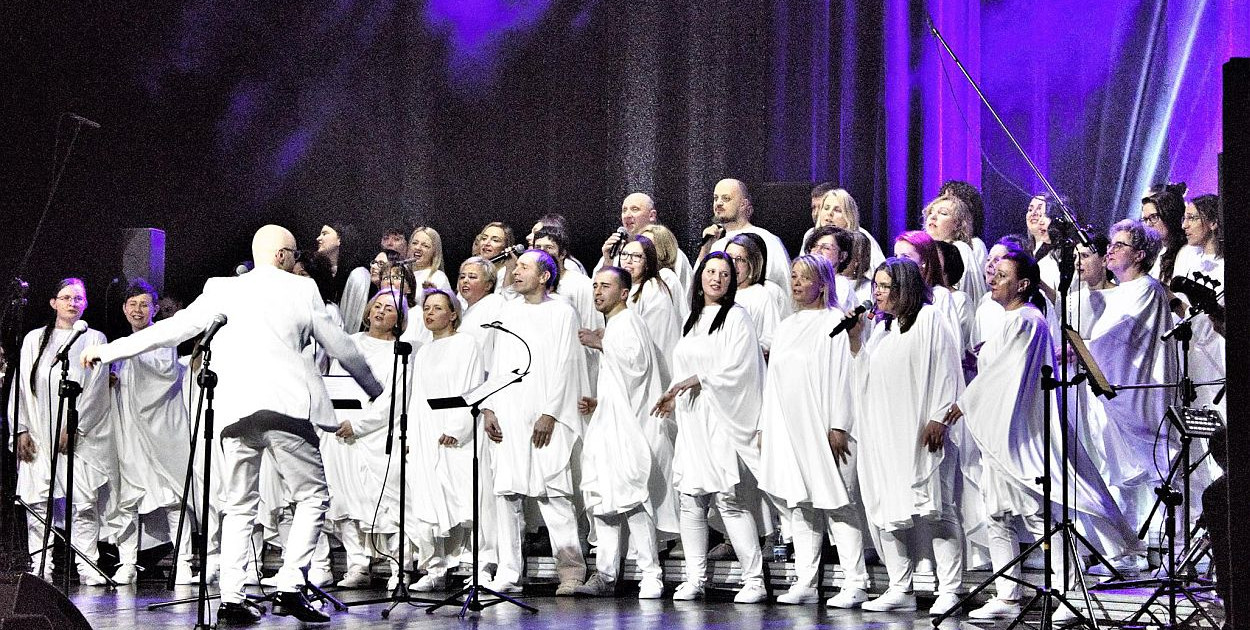 Występ Bielskiego Chóru Gospel w Bielskim Centrum Kultury