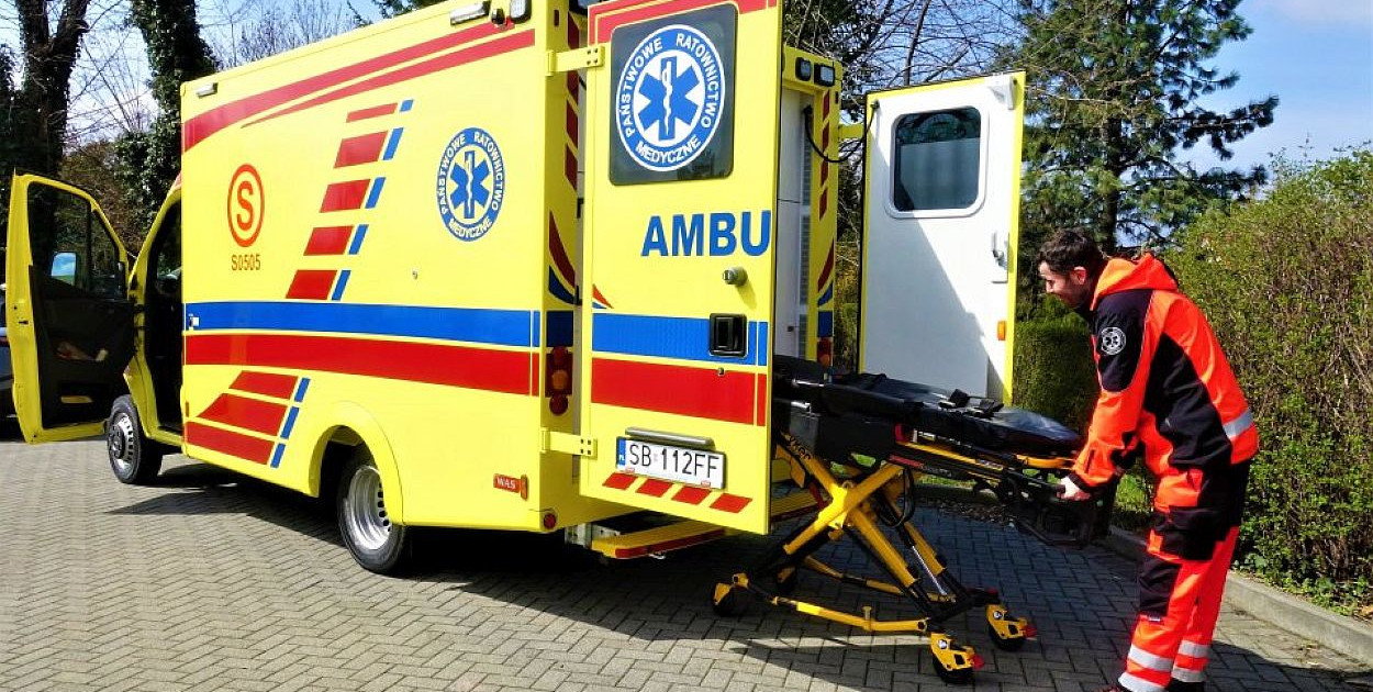 Wyjątkowa karetka w taborze bielskiego pogotowia