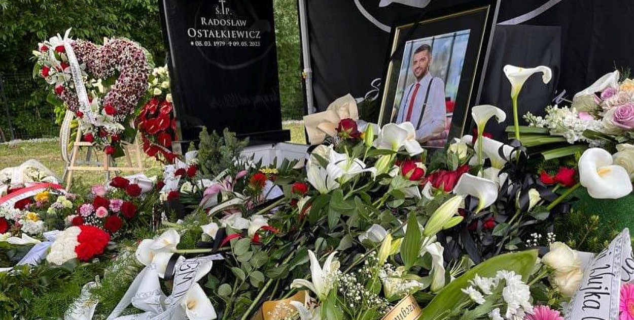 Ostatnie pożegnanie Wójta Gminy Jaworze Radosława Ostałkiewicza