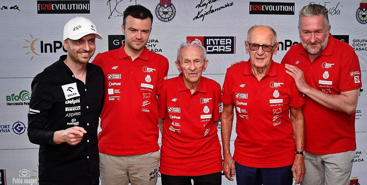 Od lewej: Kajetan Kajetanowicz, Bartosz Ostałowski, Sobiesław Zasada, Longin Bielak i Rafał Sonik
