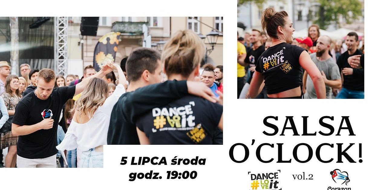 Plakat organizatora