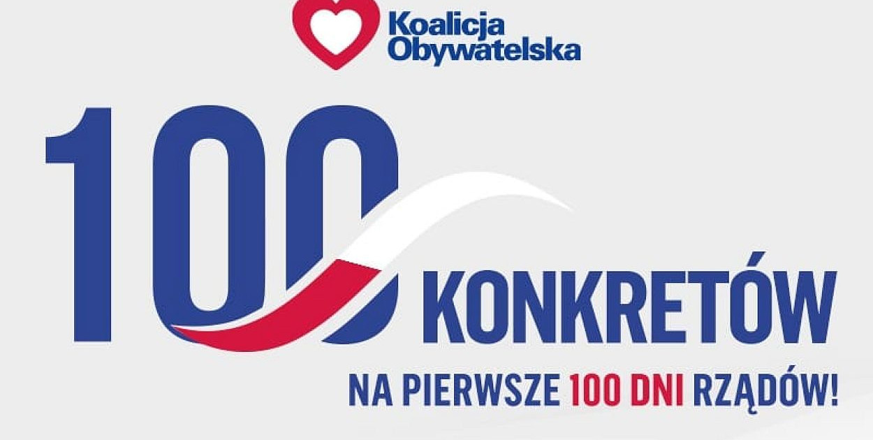 Plakat organizatora