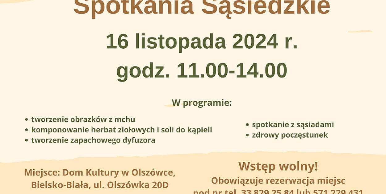 Pierwsze Olszówkowe Spotkania Sąsiedzkie