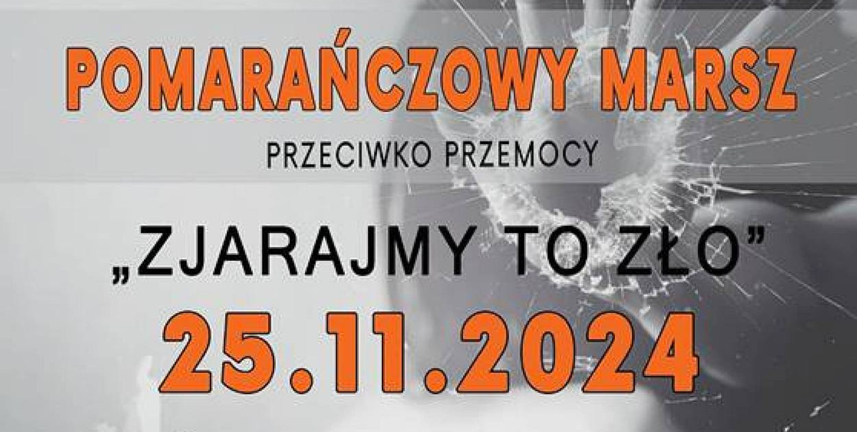 Pomarańczowy marsz przeciwko przemocy już w poniedziałek