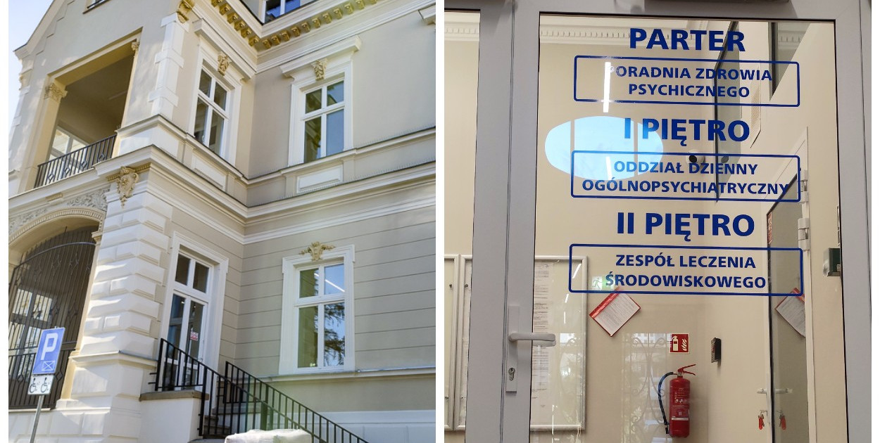 Oddział Centrum Zdrowia Psychicznego na ulicy Krasińskiego 