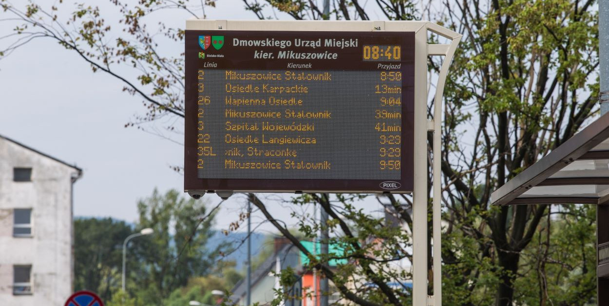 Bielsko-Biała rozwija Inteligentny System Transportowy – rusza trzeci etap inwestycji / fot. Paweł Sowa UM BB