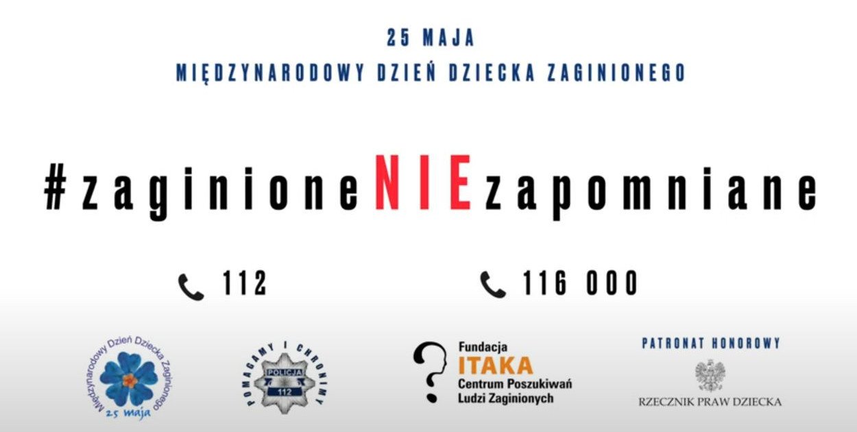 Plakat organizatora
