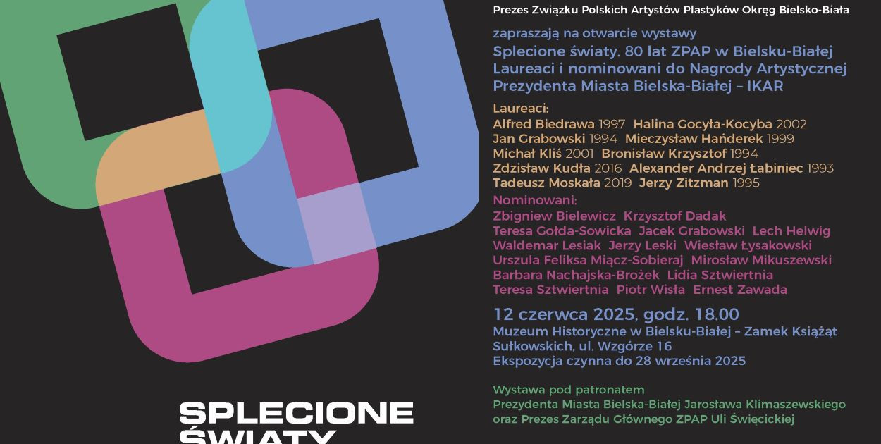 Plakat organizatora