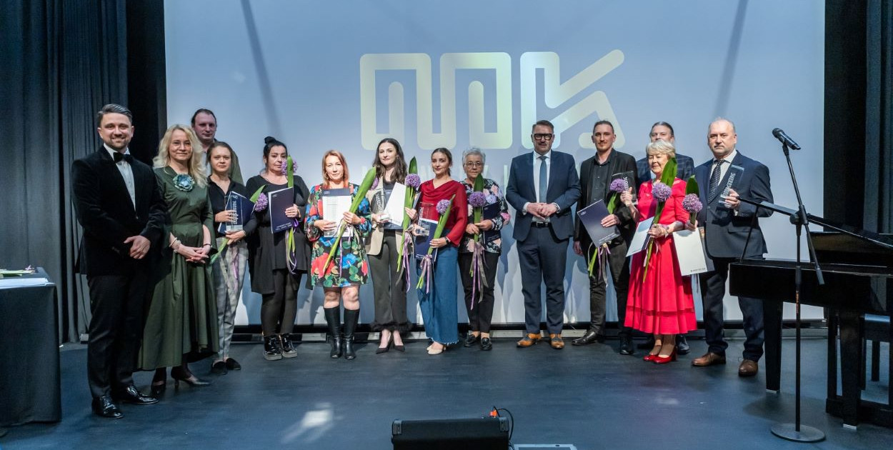 Laureaci Meandrów Kultury i nominowani do nagrody; fot. Paweł Sowa / Wydział Prasowy UMBB