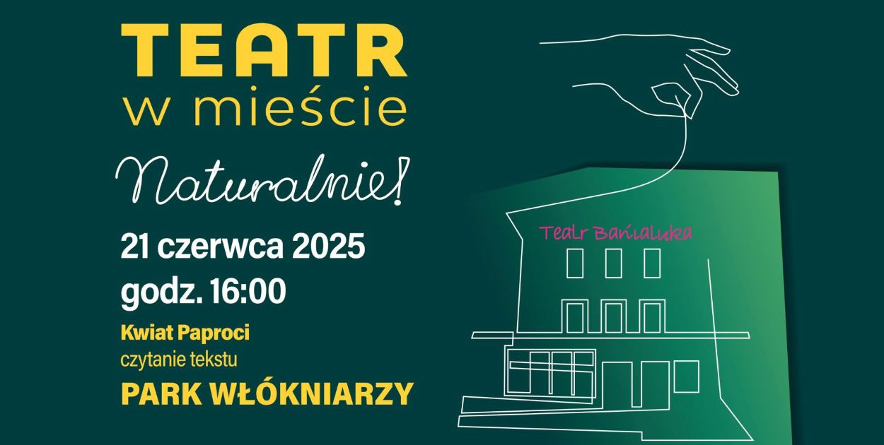 Plakat organizatora 