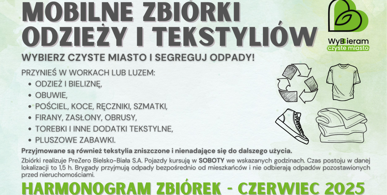 Mobilna zbiórka odzieży