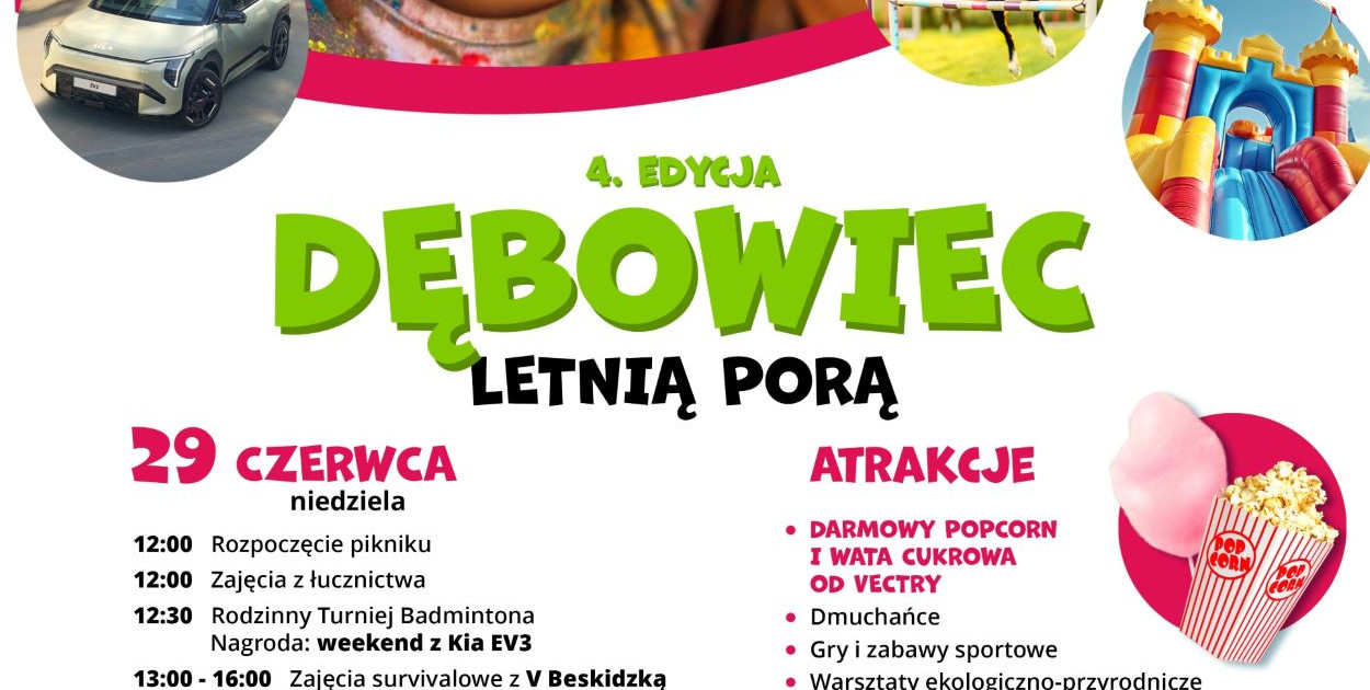Plakat organizatora