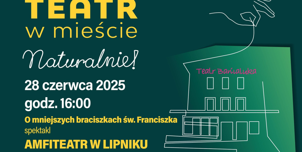 Plakat organizatora 