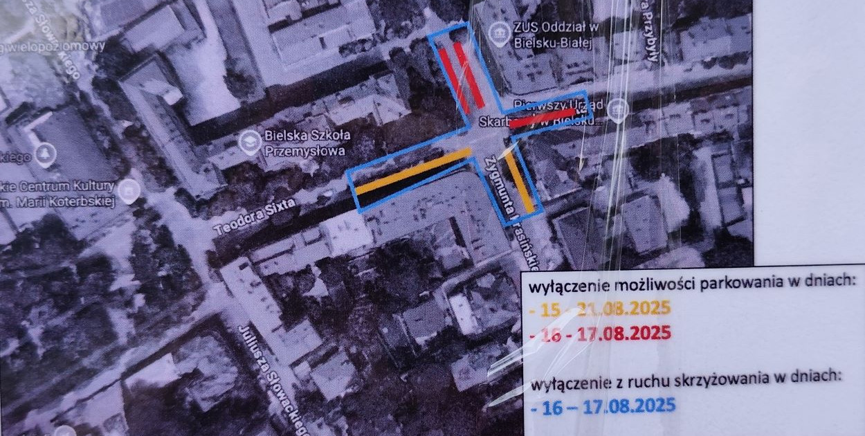 Wyłączenie ulic z ruchu