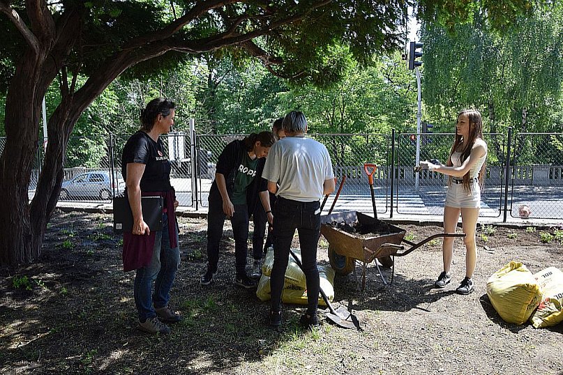 Warsztaty w ramach projektu Ogrody dla klimatu
