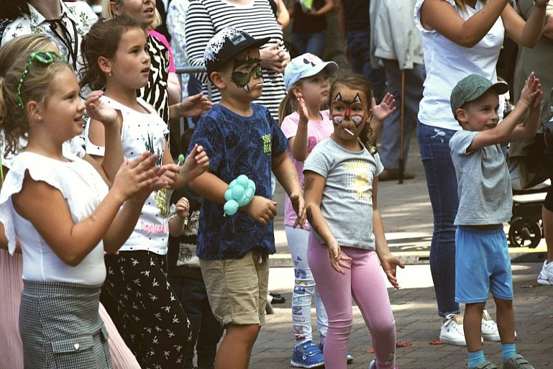 Na Pikniku rodzinnym w Parku Słowackiego