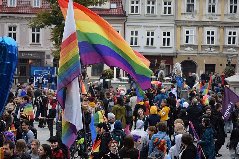 I Marsz Równości w Bielsku-Białej