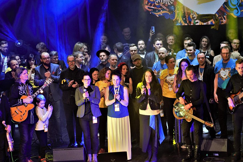 'GraMy doBBro"  - Bielsko-Biała zagrało dla Ukrainy