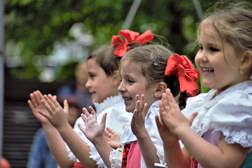 Kolorowy Dzień Dziecka w parku Słowackiego