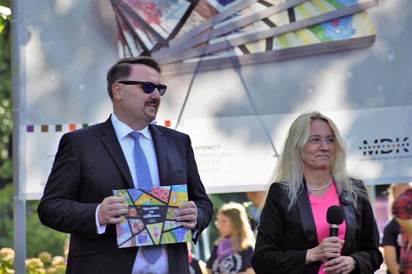 Piknik w parku Słowackiego - było jak zawsze kolorowo