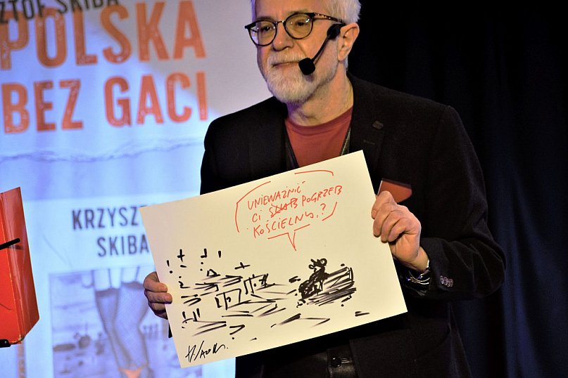 Henryk Sawka i Krzysztof Skiba w Auli Reja