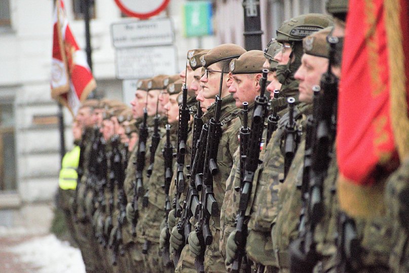 Terytorialsi ze Śląska złożyli przysięgę na placu Ratuszowym