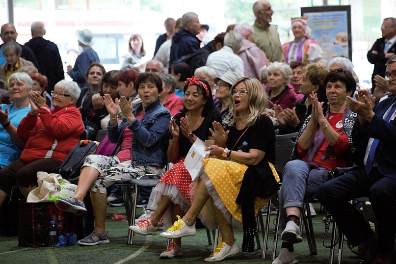 Spotkanie na Granicy w parku Słowackiego