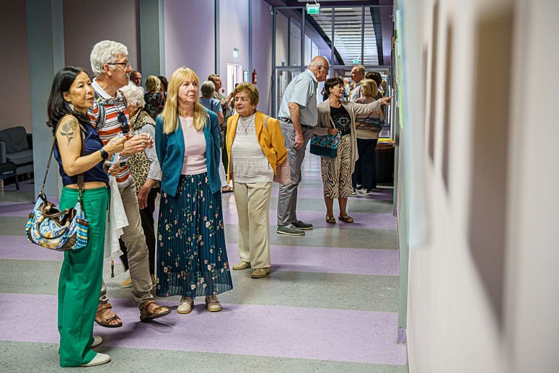 Wystawa malarska na zakończenie roku akademickiego w UTW