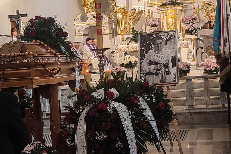 Pogrzeb Ireny Golec w Milówce