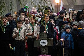 Bielsko-Biała upamiętniło rocznicę odzyskania niepodległości-539