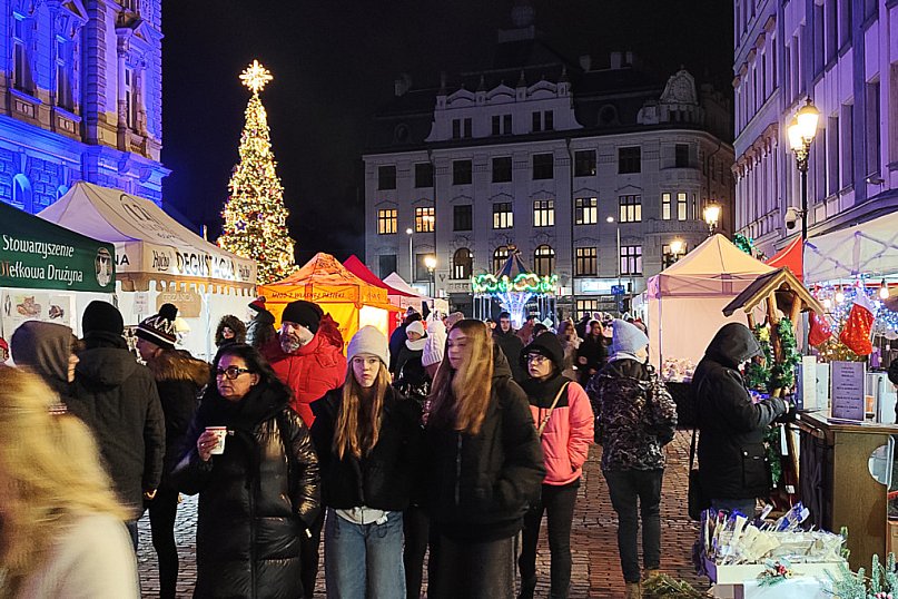 Jarmark świąteczny w Bielsku-Białej