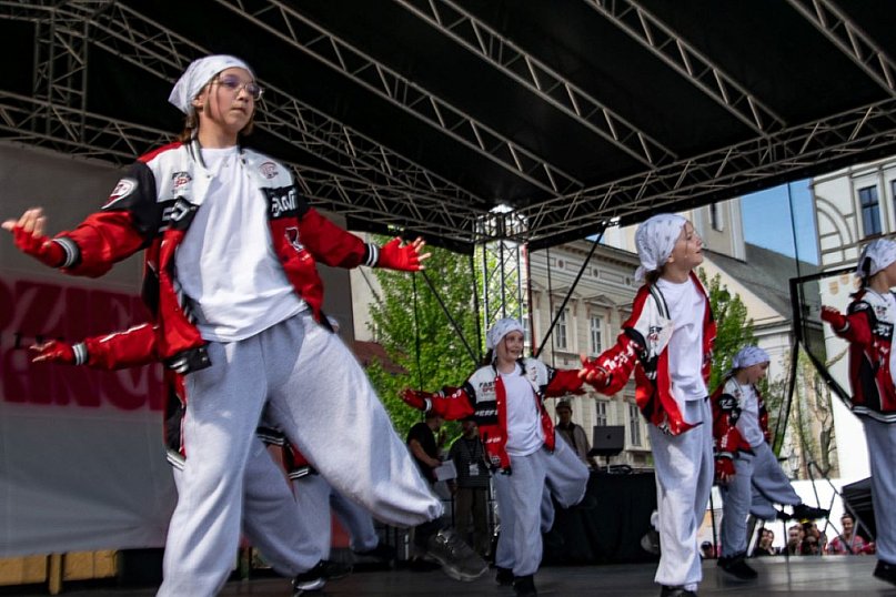 Roztańczone Bielsko-Biała w majowy dzień